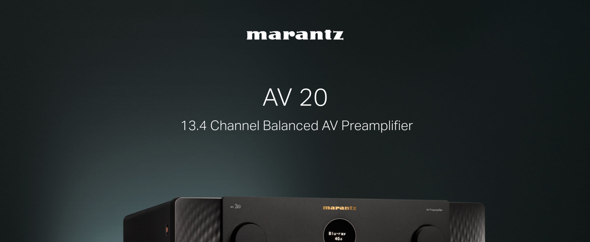 Marantz AV 20 Reference 13.4 Channel Balanced AV Preamplifier and ...